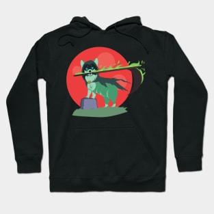 Grim Reaper Puppy Hoodie